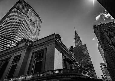 Grand Central Station, N.Y. from the street. It's s ...