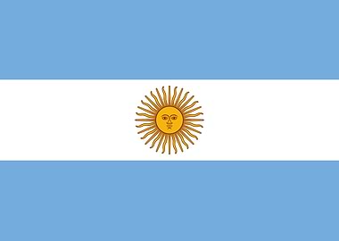 Flag of Argentina - Authentic version