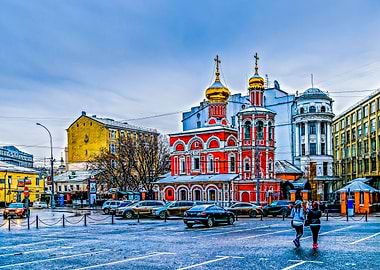 Old Square Of Moscow