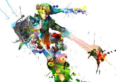 Link Splash from Zelda Gaming Series