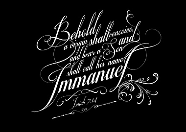 &#34;Behold, a virgin shall conceive and bear a son, an ...