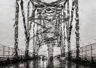 Seeing through Obscurity. On a rainy drive across Bridg ...