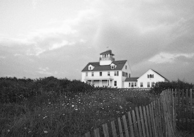 Eastham Massachusetts Cape Cod Architecture in Black an ...
