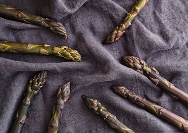 Purple asparagus
