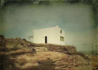 Once Upon a Time a Lonely House Color photograph taken ...