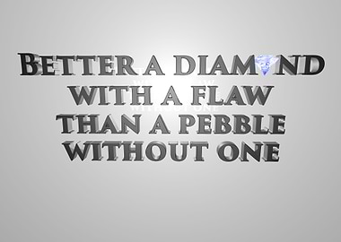 Flawed Diamond