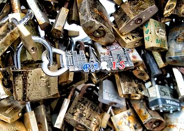 Paris Love Padlocks