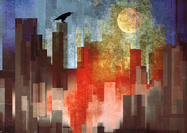 Urban Full Moon