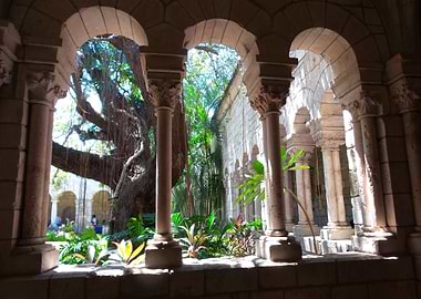 Spanish Monastery Corridors