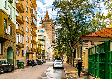 Moscow Sivtsev Vrazhek Str