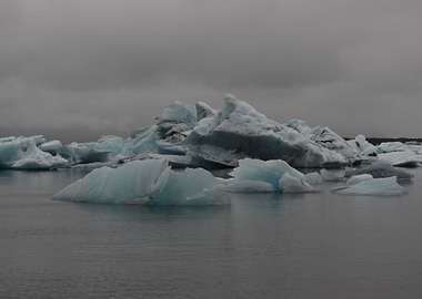 Gloomy Icebergs