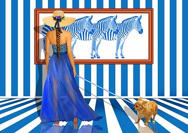 Series: Ladies Quartet 2 in Blue - White