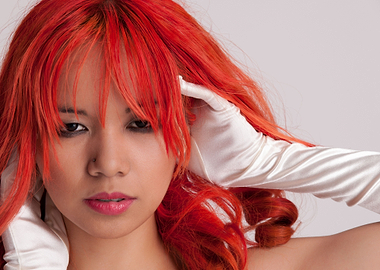 Spent an afternoon with Lee Loo La in the studio workin ...