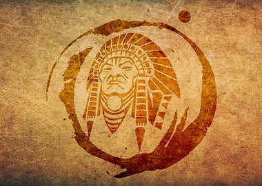 Grunge, vintage Cherokee Chief.