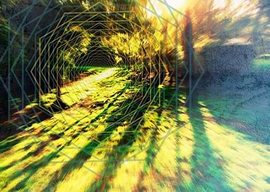 trippy portal - meditational - stare into nature and le ...