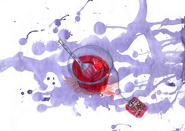 Red tea. Travel sketches from Egypt.