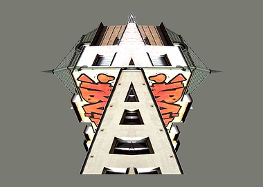 Title: URBAN-1C-Surreal. Photography of buildings in th ...