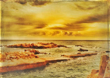 Color photograph of Fornell beach in Begur - Costa Brav ...