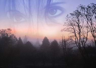 My emotive landscape, self portrait.