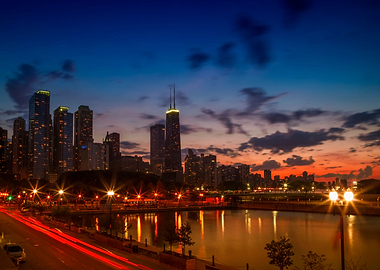 CHICAGO Sunset