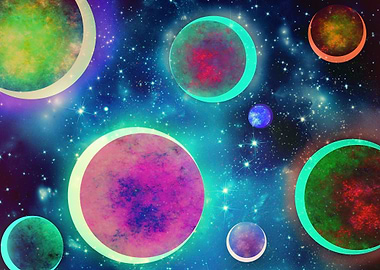 Festive Planets