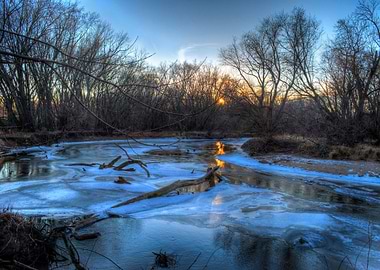 Black Hawk Creek, Waterloo, Iowa