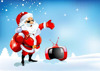 Cool Santa in Shades!