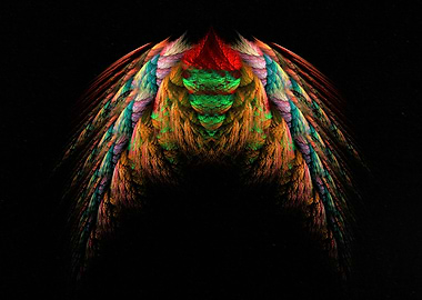 Wings - fractal art