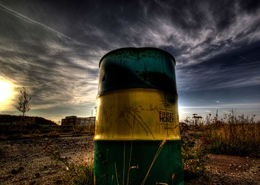 Honey barrel in Malmoe