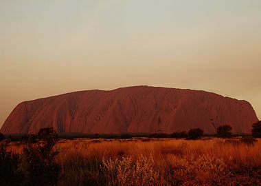 Uluru at Sunset