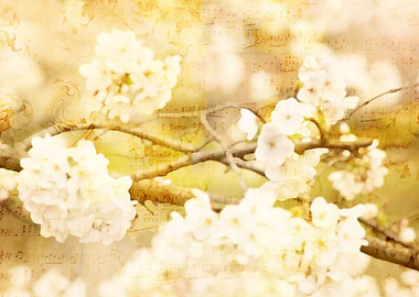 Song of Spring Lovely White Cherry Blossoms - Beautiful ...