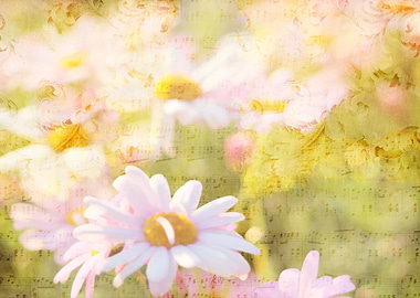 Song of Spring Lovely Pale Pink Daisies Asters - Daisie ...