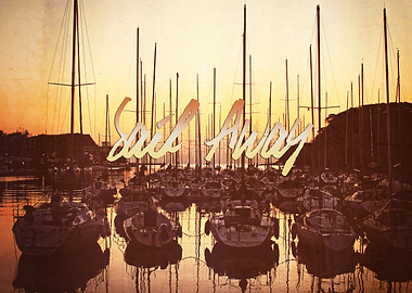 Sail Away Yacht Harbor Late Afternoon Seaside - A view ...