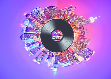 Little Planet. New York at night! Lets party!