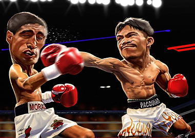 Pacquiao vs Morales Fight