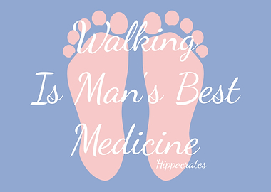 Walking is mans best medicine in a famous quote from Hi ...
