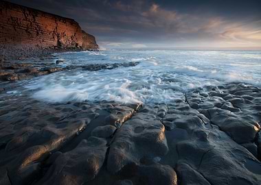 Nash Point is a headland and beach in the Monknash Coas ...