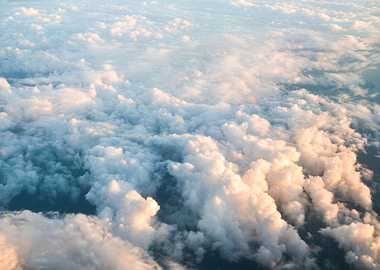 Rise above the clouds and look down at all you have bel ...