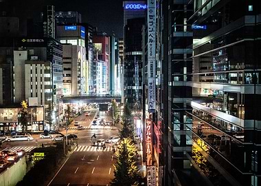 Tokyo by night