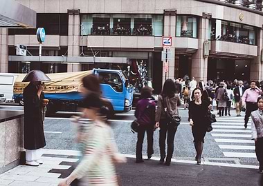 Life in the centre of Tokyo