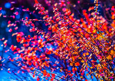 Cotoneaster In Winter