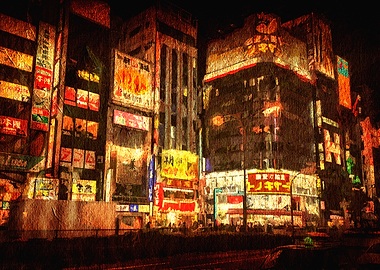 Tokyo night life