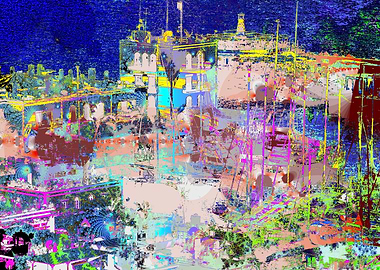 'harbour lights' self developed, computer generated an ...