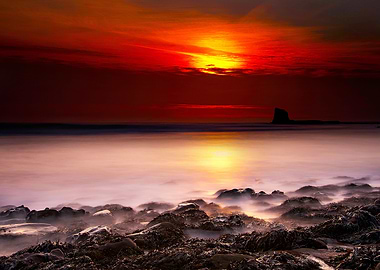 Saltwick Bay is situated slightly to the south of the f ...