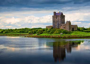 Dunguaire Castle is a 16th-century tower house on the s ...