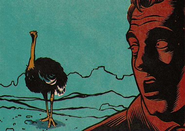 Pulp Panel II: The ominous ostrich...