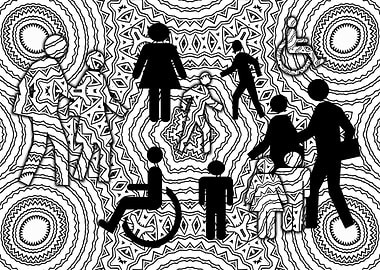 People black and white Style