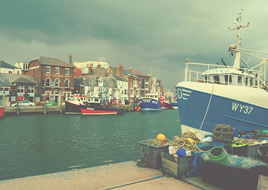 weymouth old harbour Dorset uk By chrissie Judge