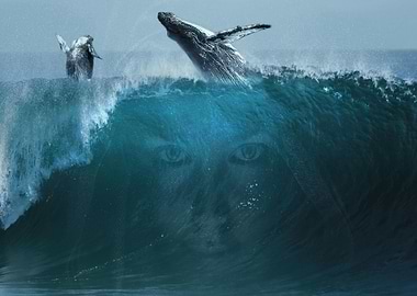 Where the sky meets the oc