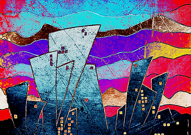 This is my original drawing. Make with felt on paper, i ...